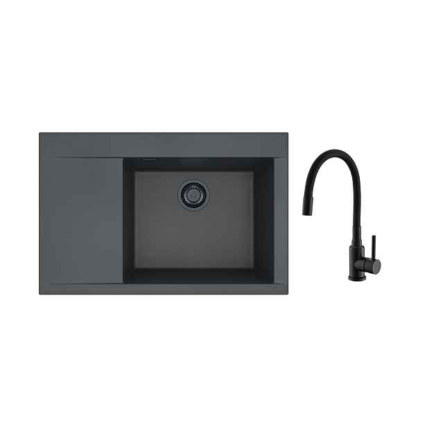 SET ALVEUS PURE-G 70 A90 PRAVÝ BLACK EDITION + BATERIE MINTAS/91 - MATT