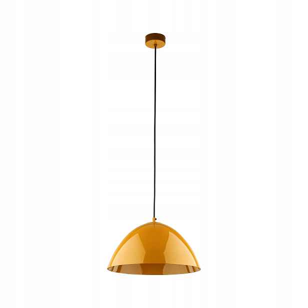 Závěsná lampa Faro okrová 1xE27 34 cm Stropní Pokojové Světlo Kanceláře IP20