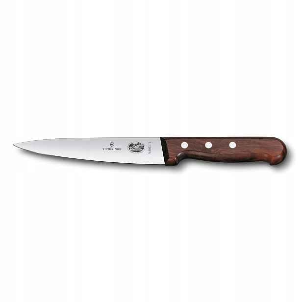 Nůž Victorinox 16 cm, rovné ostří, dřevěná rukojeť