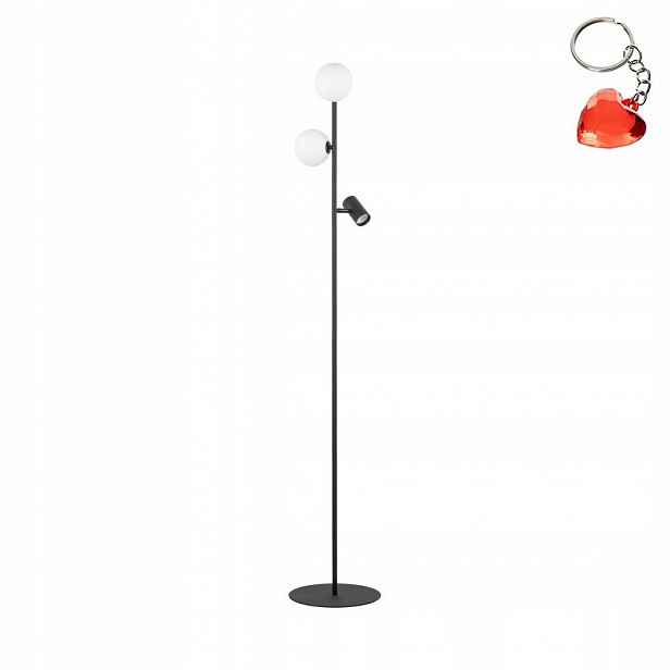 Stojací Lampa Vox Černá 3xGU10 Výměna zásuvek Kancelář Tk Lighting