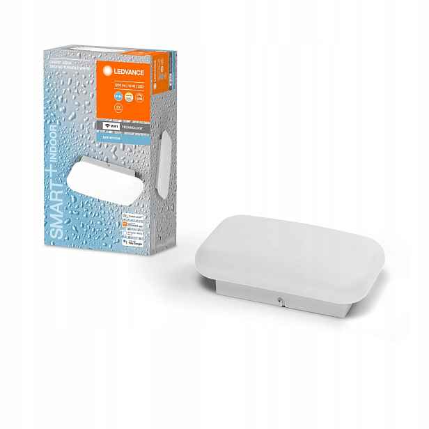 Stropní Svítidlo Led koupelnová lampa 12W 1000lm Cct 28x16cm IP44 Smart+ WiFi