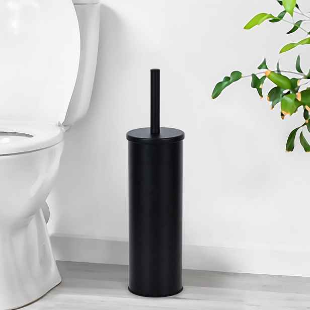 Wc kartáč Volně stojící Wc, ocelový, černý