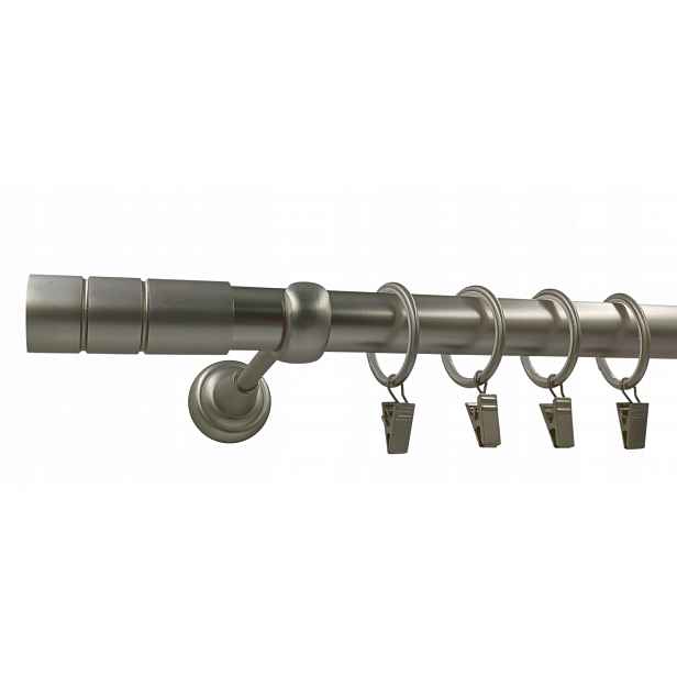 Garnýž fi25mm Satén 120cm Cylinder