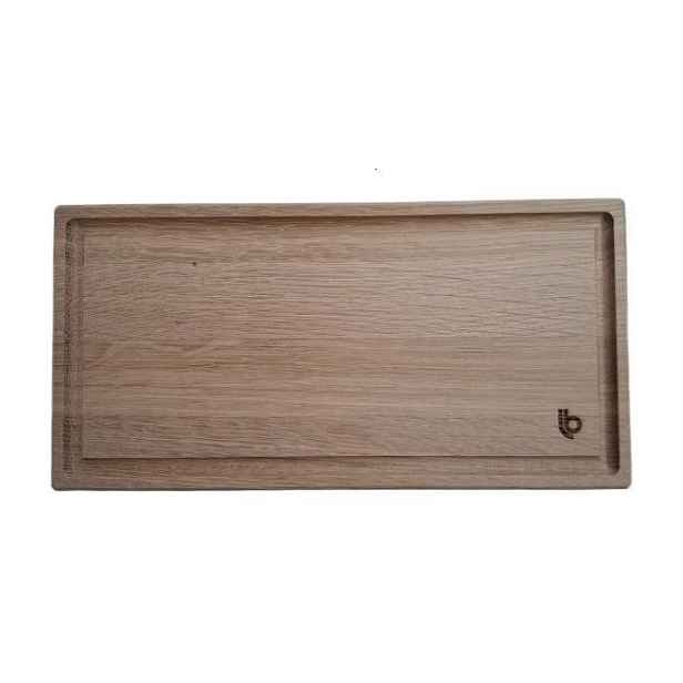 DŘEVOTVAR - Prkénko / deska dub s drážkou 300x150x21mm
