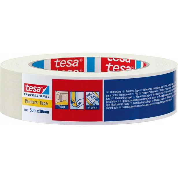 Malířská páska tesakrepp krepovaná 50 mm 50 m Tesa