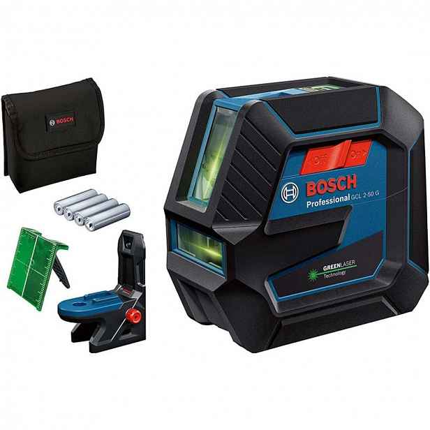 Bosch - Kombinovaný laser, dosah 50 m, s příslušenstvím 0601066M00
