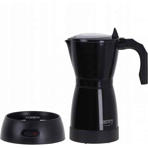Elektrický Kávovar Moka 300 ml 6 Šálků Otočný 360°