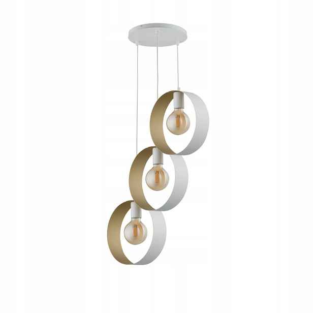 Lustr Závěsná lampa Pendel Happy Zlatý Kov 45 cm Na Sigma Lighting