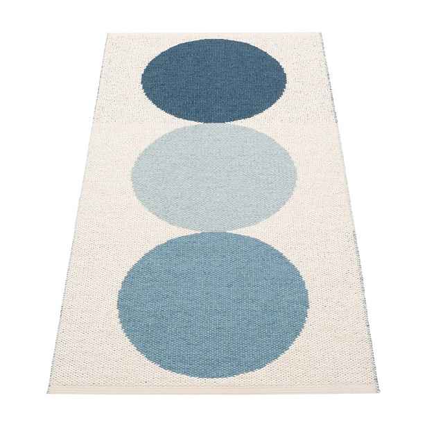 Modro-krémový vnitřní a venkovní koberec 70x140 cm Otto Sky – Pappelina