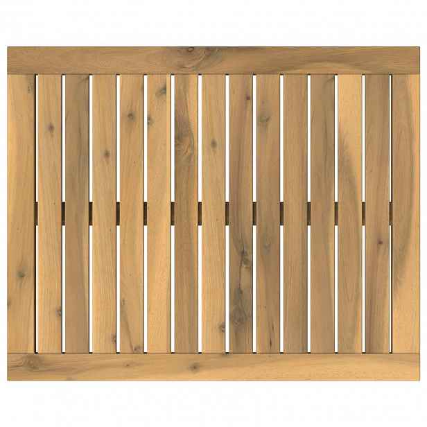 vidaXL Deska stolu 60,5 x 49 x 2 cm Obdélníkový Masivní akátové dřevo