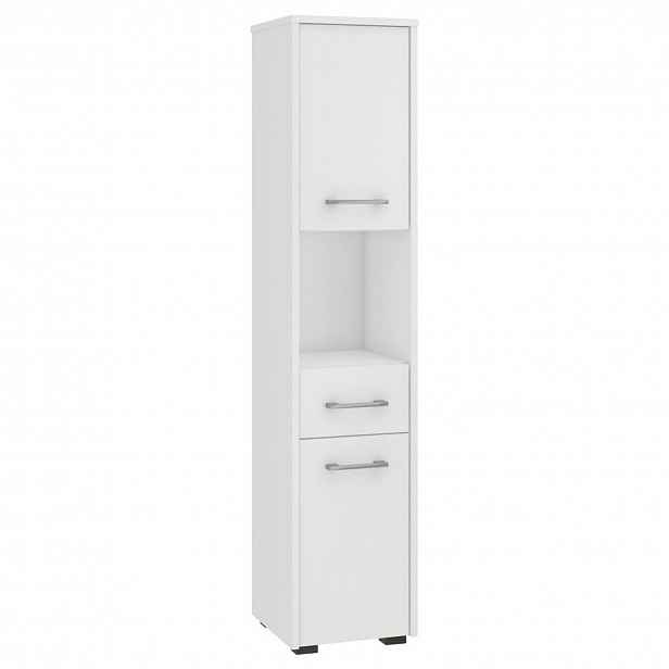 Koupelnová skříňka Fin 2D 1SZ 1W bílá