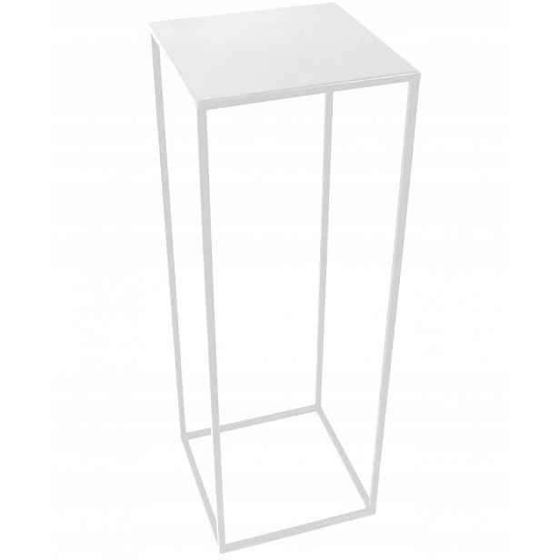 Držák Na Květináč loft 70cm bílý met 363