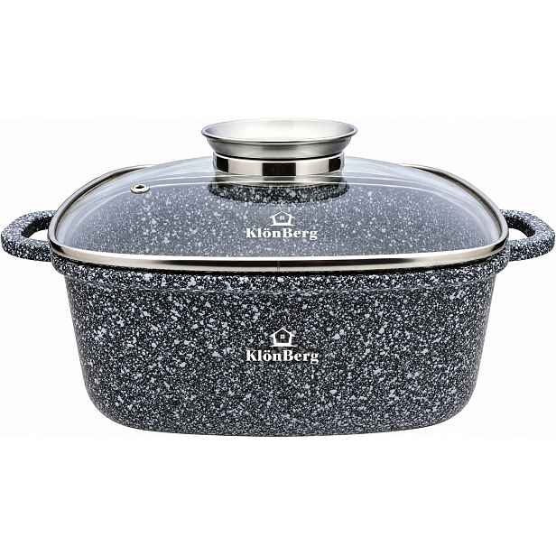 Hrnec s víkem Aroma Knob 2.3 L 20 CM KlönBerg Čtverec