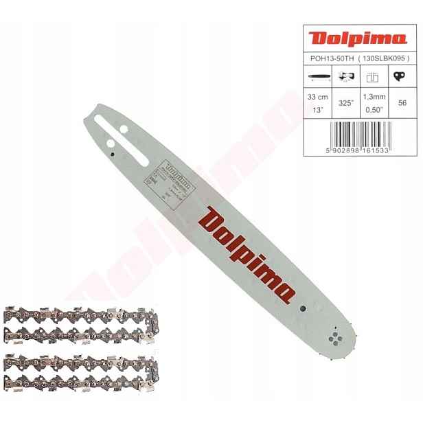 Vodítko 33 CM 325 1,3 Řetězy Husqvarna 136 137 340 345 350 435 440 445