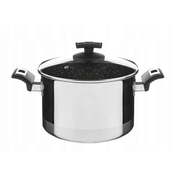 Hrnec Cerammax Pro Comfort s poklicí, průměr 22 cm, objem 5,5 l, keramický