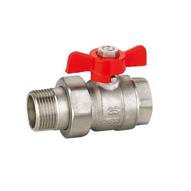 Kohout kulový voda se šroubením 3/4" s motýlkem