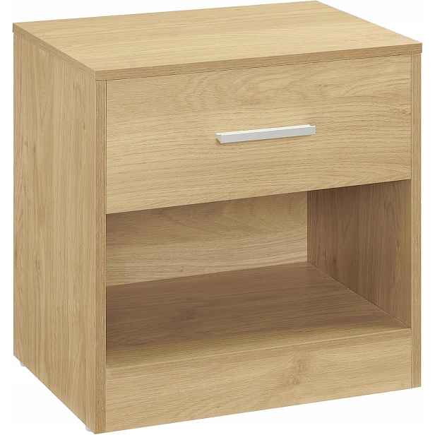 Noční stolek Boční Bronz Noční Stolek Šuplík