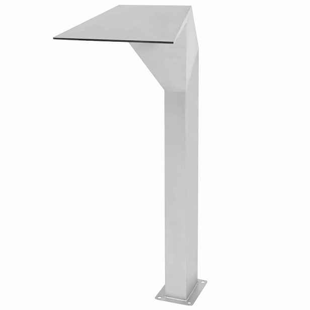vidaXL Bazénová fontána nerezová ocel 50 x 30 x 90 cm stříbrná
