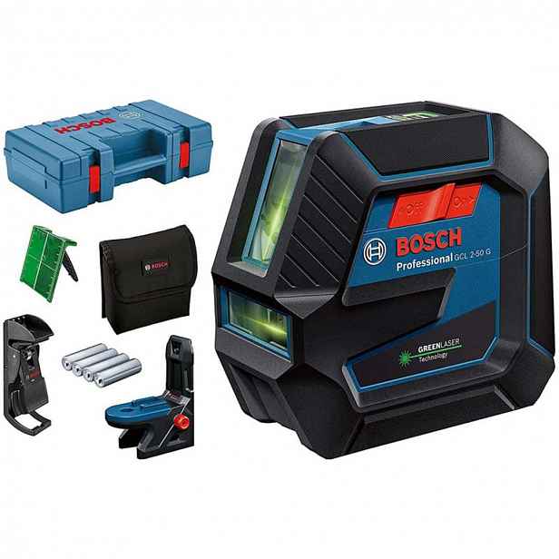 Bosch - Kombinovaný laser, dosah 50 m, s příslušenstvím 0601066M02