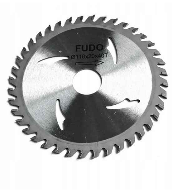 Kotouč Tct karbid na dřevo 110 mm 20 mm 40 zubů 4