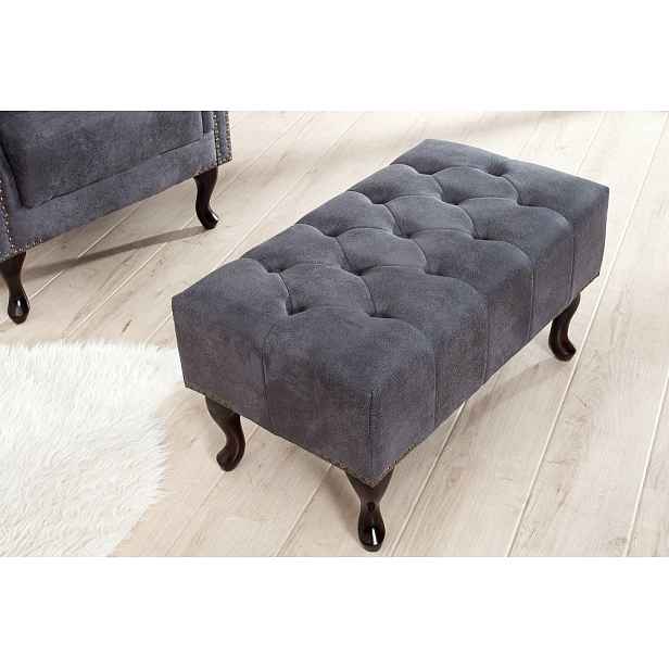 Chesterfield taburet MIDAS Dekorhome