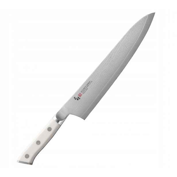 Nůž Šéfkuchaře Mcusta Zanmai Classic Damascus Corian 24 cm ruční výroba