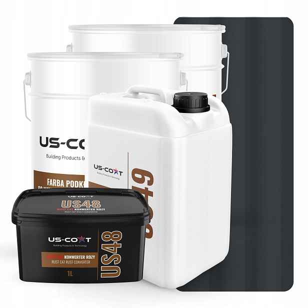 Barva Na Kovovou Střechu Ocel Plech Set Antracit Ral 7016 74 m2 Lesk
