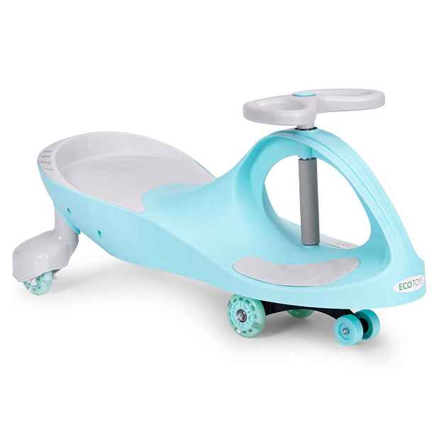 Dětské odrážedlo PLAY ECOTOYS s LED koly modré