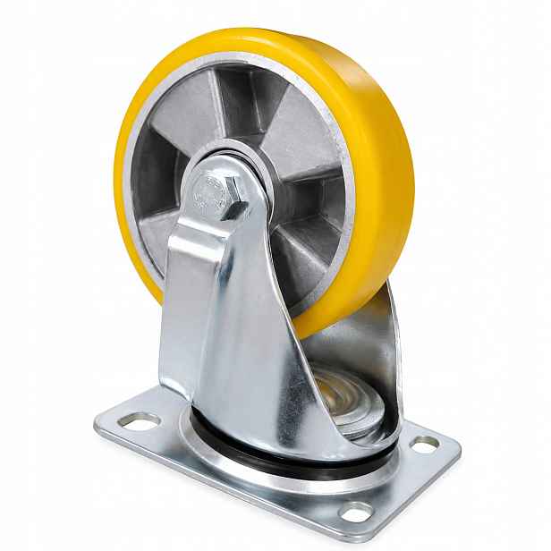 Hliníkovo-polyuretanové kolo Zabi 125 mm otočné 300 kg A22P