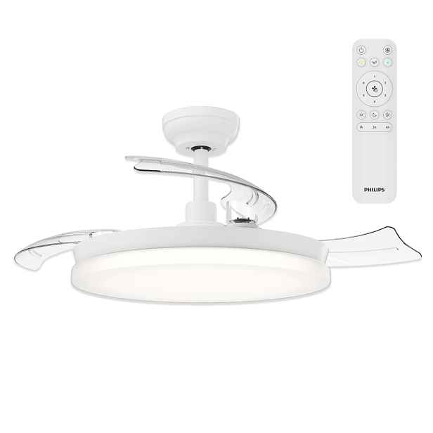 stropní svítidlo Led Philips Solr s ventilátorem 106 cm, energeticky úsporná
