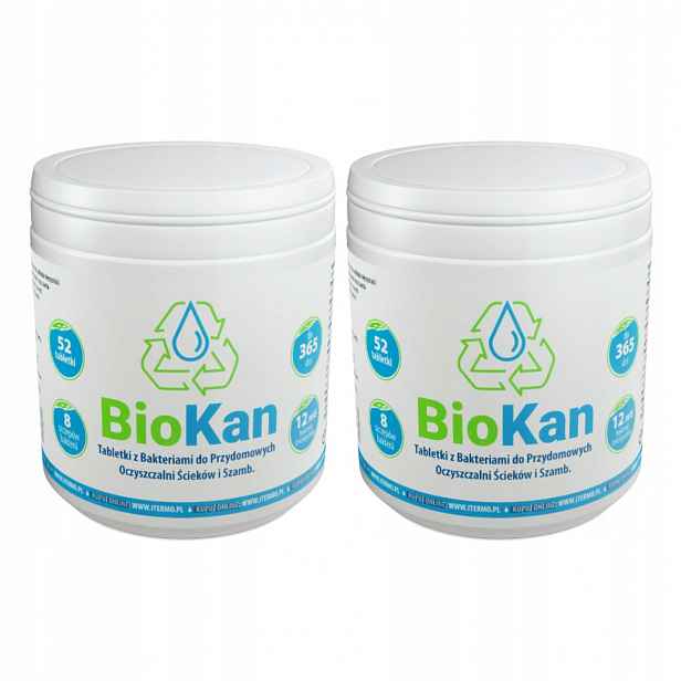 BioKan 104 ks Biopřípravky pro čištění septiků