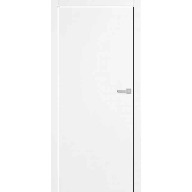 Interiérové Plné hladké dveře - Ideal - Bilý CPL laminát