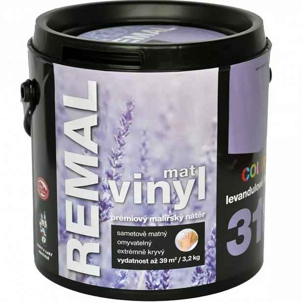 Remal Vinyl Color mat levandule fialová 3,2kg