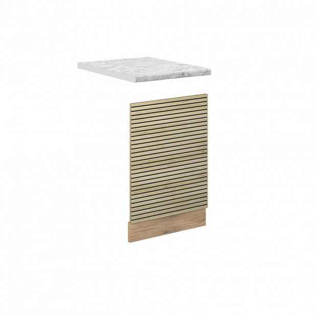 Vicco PŘEDNÍ PANEL Fame-Line Dubový panel 60 cm , PD Mramor