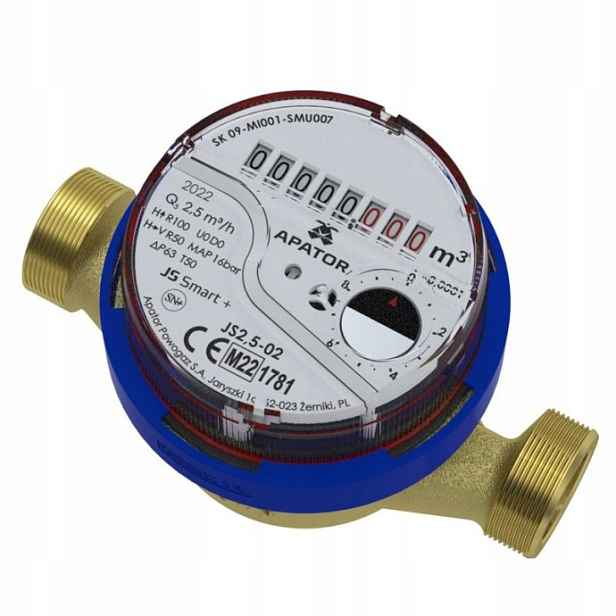 Vodoměr Keller pro studenou vodu Js 1/2" DN15 Qn-2,5 m3/h 110 mm