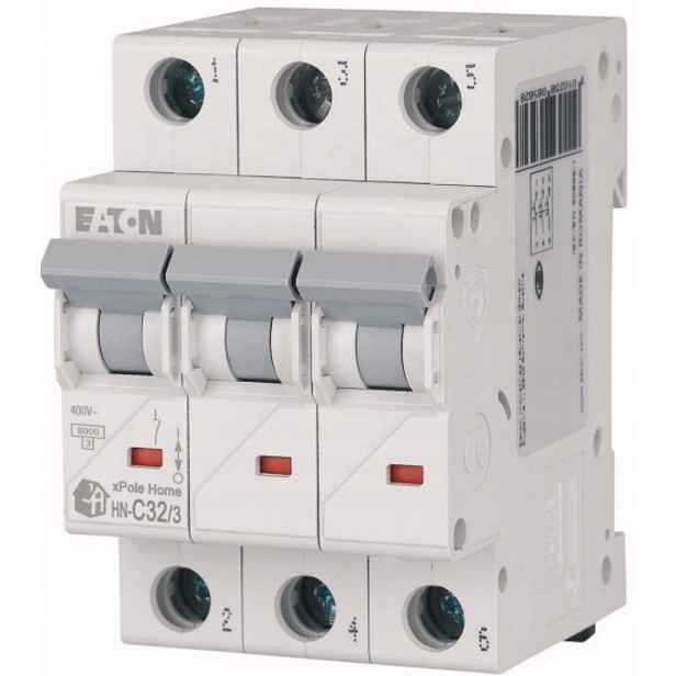 Nadproudový jistič Eaton HN-C32/3 32A 3P 6kA C 230V IP20 typ Ac 194894