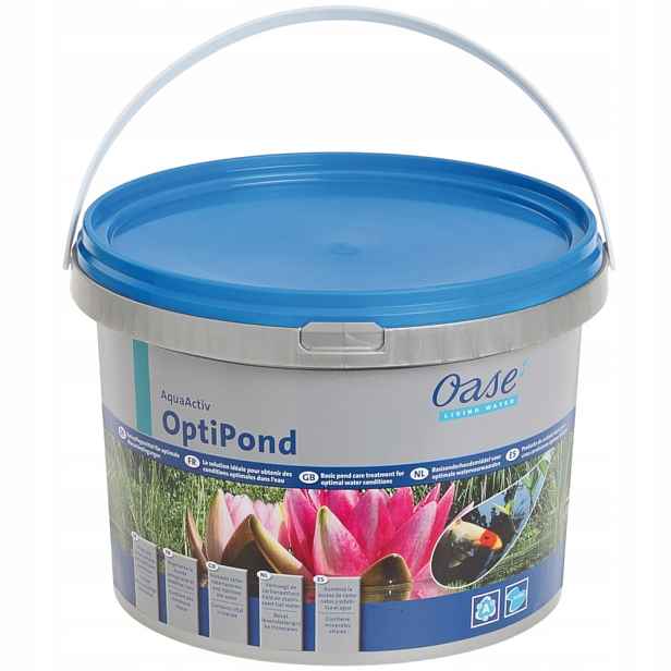 Oase AquaActiv OptiPond 5L reguluje pH Gh Kh v jezírku