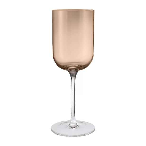 Sada 4 ks sklenic na červené víno 400 ml Blomus FUUMI - hnědá