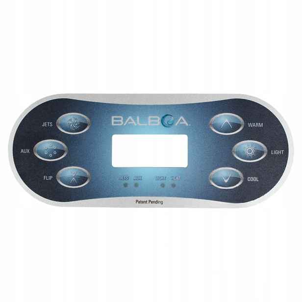 Kryt pro ovládací panel Balboa TP600 (6) 1p Aux