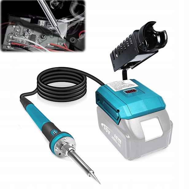 Pro akumulátorovou páječku Makita 60 W Elektrická pájecí stanice