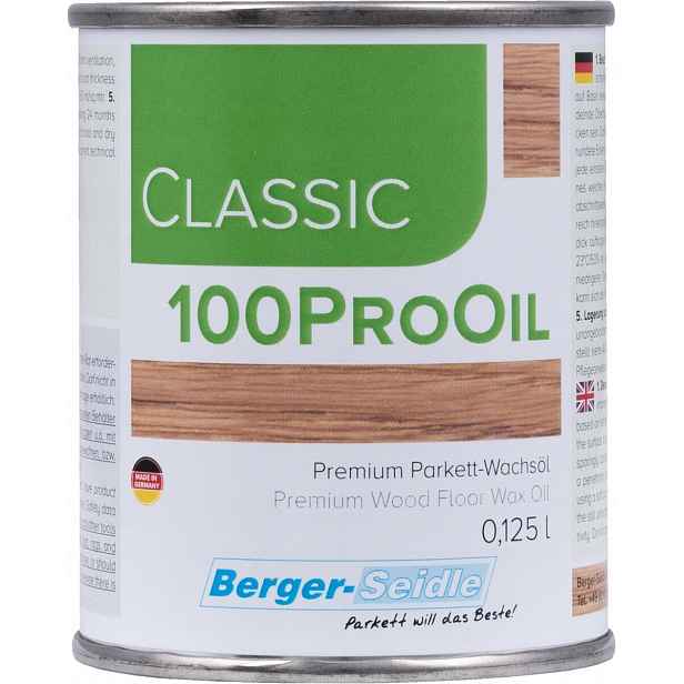 Berger-Seidle Classic 100ProOil 1L impregnující olejovosk 100% pevných látek