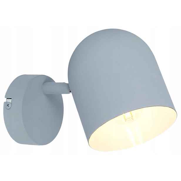Nástěnné svítidlo Kinkiet Azuro 1X40W E27 Šedá Matná