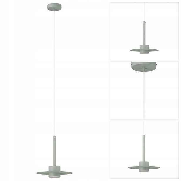 Zelená závěsná lampa Charlie – útulná atmosféra nad pracovní deskou Sigma Lighting
