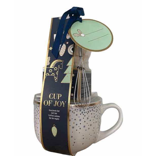 Butlers CUP OF JOY Velký hrnek s čokoládou různé druhy - modrá