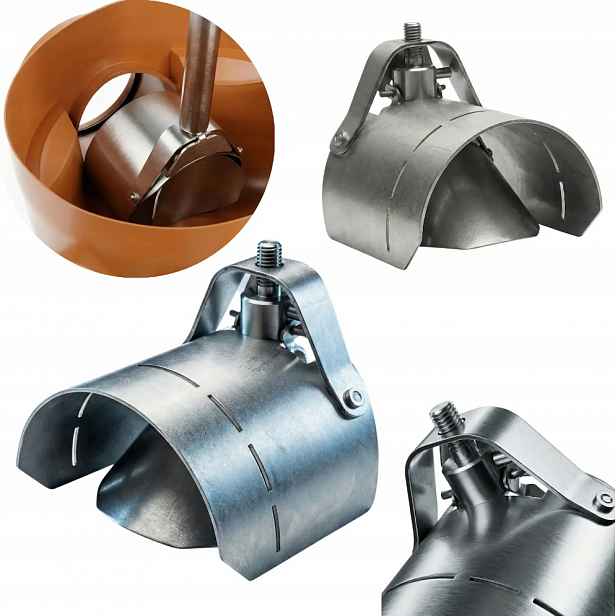 Protipotkanová klapka 150/160 mm Bariéra v trubce Zámek na hlodavce Metex