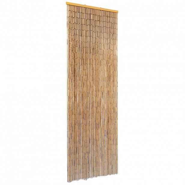 vidaXL Dveřní závěs proti hmyzu pro obytný vůz, bambus, 56x185 cm