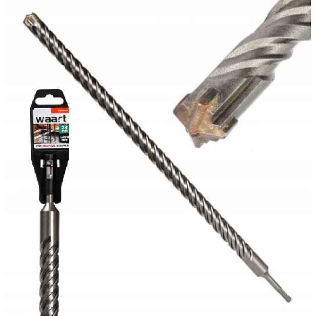 Vrták Do Betonu 28 x 600 mm Křížový SDS-plus