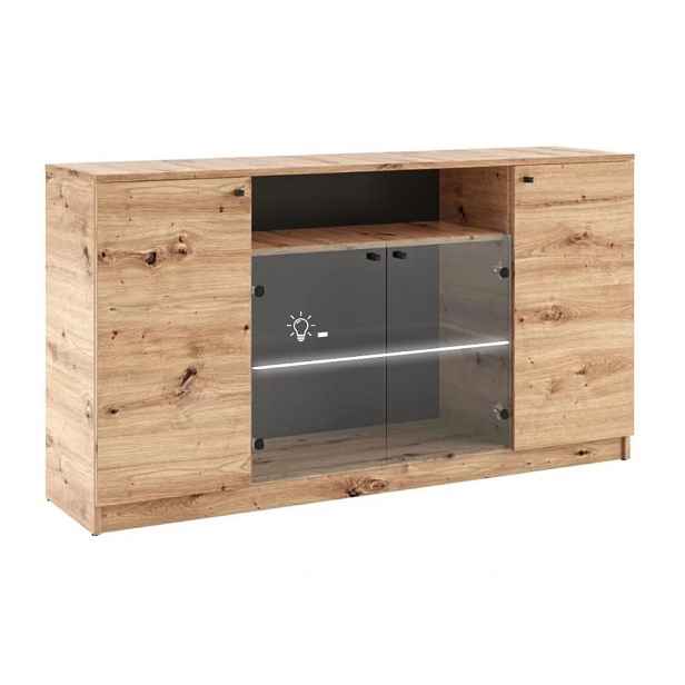 ArtAdrk Vitrína EVI 04 | s LED osvětlením