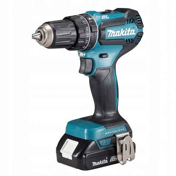 Makita DHP485RAJ aku bezuhlíkový příklepový šroubovák Li-Ion 18V/2*2Ah, sys
