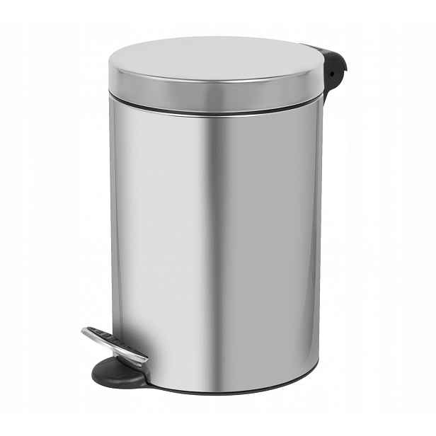Pedálový odpadkový koš Hotel Safe Freedom Fresh 3 l, nerez ocel, matná